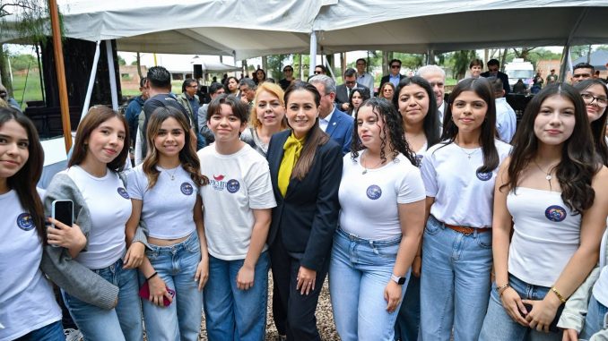 Tere Jiménez da inicio a la construcción del nuevo Bachillerato de la Universidad Autónoma de Aguascalientes en Villa Juárez