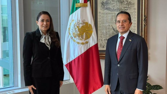 Tere Jiménez fortalece en Canadá vínculos de cooperación para abrir nuevas oportunidades para Aguascalientes