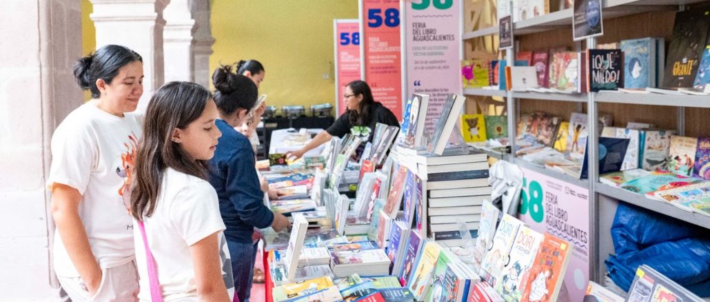 La 58 Feria del Libro Aguascalientes invita a descubrir nuevas historias