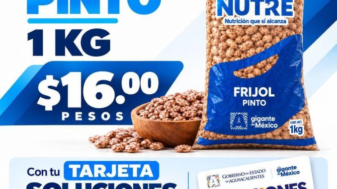 Gobernadora Tere Jiménez impulsa venta de frijol a bajo costo en apoyo a productores y familias
