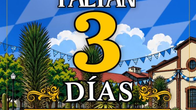 🍺🇩🇪 ¡Faltan sólo 3 Días! 🔥