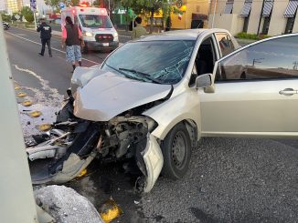 Policía Vial atiende reporte de accidente con saldo de una persona sin vida en Avenida Aguascalientes