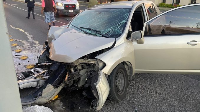 Policía Vial atiende reporte de accidente con saldo de una persona sin vida en Avenida Aguascalientes
