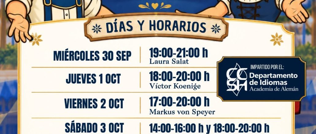 🇩🇪📚 ¡El Alemán también se vive en familia en el OKTOBERFEST! 🍺✨