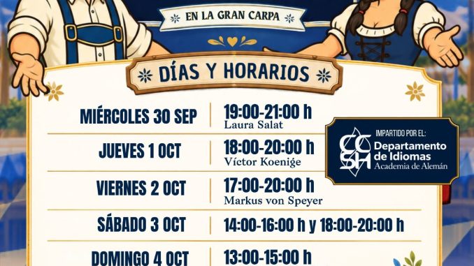 🇩🇪📚 ¡El Alemán también se vive en familia en el OKTOBERFEST! 🍺✨