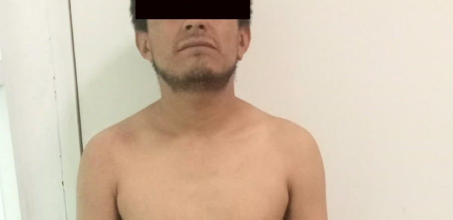 Policía Municipal detiene a hombre por allanamiento de morada en José Guadalupe Peralta