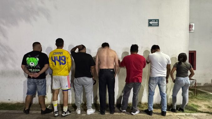 Policía Municipal detiene a nueve personas por riña campal en Infonavit Morelos