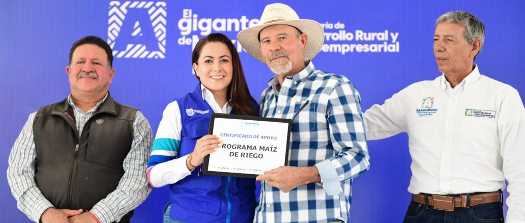 Con el respaldo de Tere Jiménez, el campo de Aguascalientes crece, se moderniza y conquista nuevos mercados