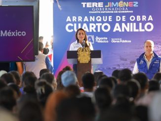 Tere Jiménez da inicio a la construcción del Cuarto Anillo; abrirá nuevas oportunidades para familias, comercios y productores