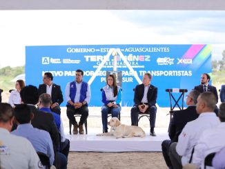 Tere Jiménez encabeza el inicio de la construcción del Parador Seguro para transportistas de la zona sur