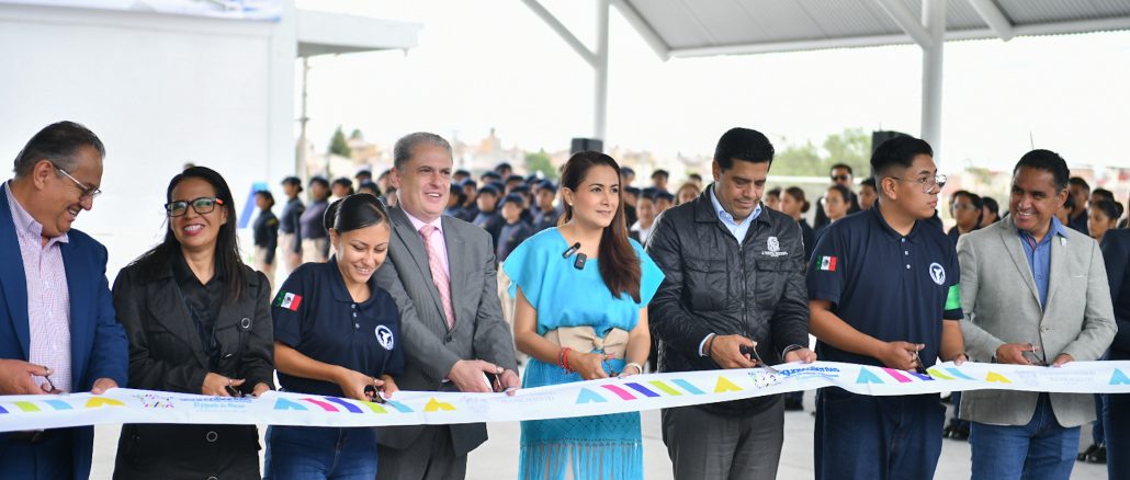 Entrega Tere Jiménez nuevo Bachillerato al suroriente de Aguascalientes