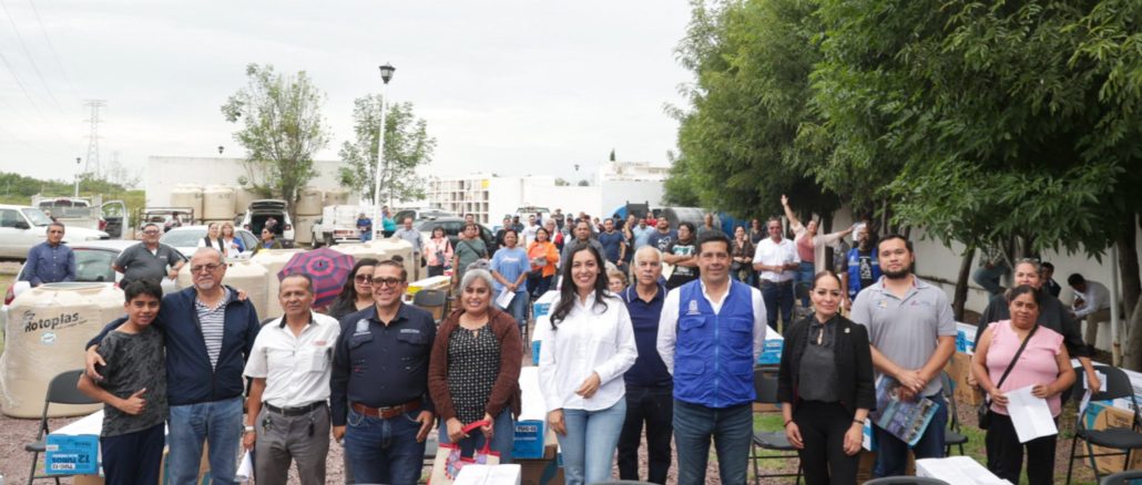 Suma esfuerzos Leo Montañez y Congregación Mariana Trinitaria con apoyos a las familias de Aguascalientes