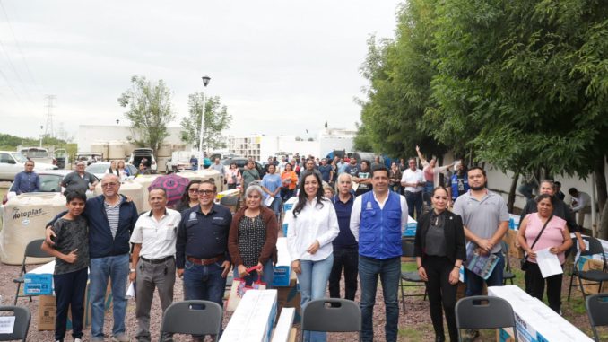 Suma esfuerzos Leo Montañez y Congregación Mariana Trinitaria con apoyos a las familias de Aguascalientes
