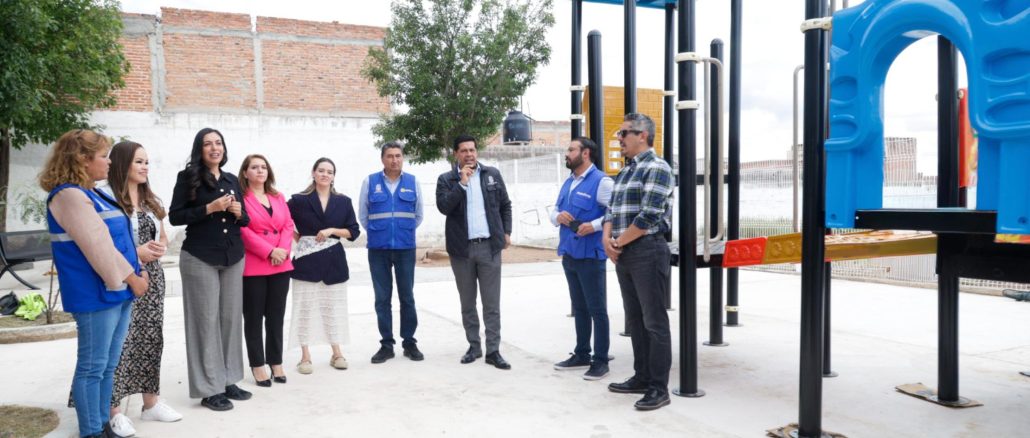 Avanza renovación del Parque Santa María de Gallardo: Leo Montañez