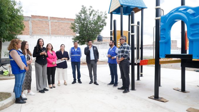 Avanza renovación del Parque Santa María de Gallardo: Leo Montañez