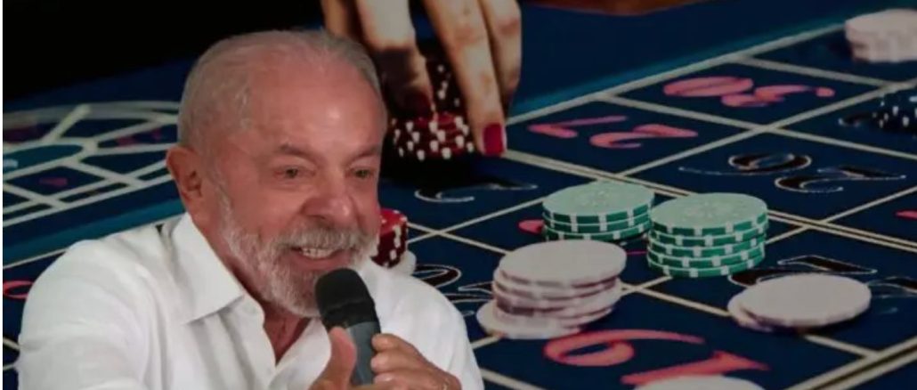 Lula veta a las apuestas deportivas y los casinos en línea