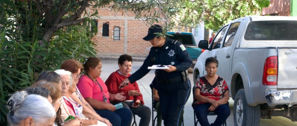 Promueve Seguridad Pública Municipal uso del silbato como estrategia vecinal de prevención