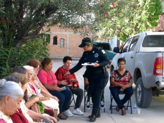 Promueve Seguridad Pública Municipal uso del silbato como estrategia vecinal de prevención