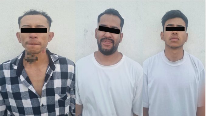 Policías Municipales aseguran a tres sujetos por participar en riña en Mirador de las Culturas