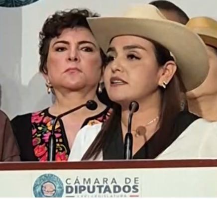 Grecia Quiroz acude a San Lázaro para pedir que FGR atraiga el caso Carlos Manzo