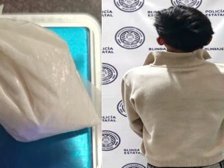 Policías Estatales detienen a sujeto en poder de sustancia granulada al parecer cristal
