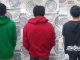 Tres personas en poder de envoltorios con hierba verde al parecer marihuana son detenidos por Policías del Mando Coordinado