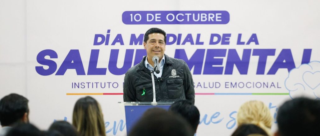 Encabeza Leo Montañez Conmemoración del Día Mundial de la Salud Mental