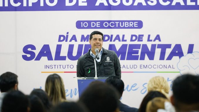 Encabeza Leo Montañez Conmemoración del Día Mundial de la Salud Mental