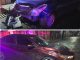 Policía Vial atiende choque entre dos vehículos en la zona centro