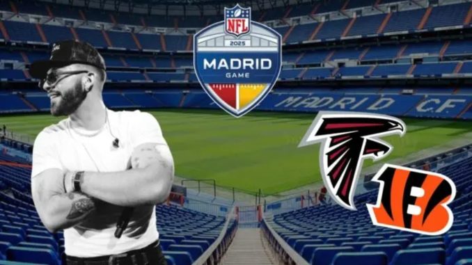 Manuel Turizo actuará en el descanso del partido de la NFL en el Bernabéu