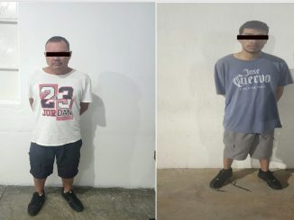 Asegura Policía Municipal a dos sujetos por su probable participación en asalto a conductor de vehículo plataforma
