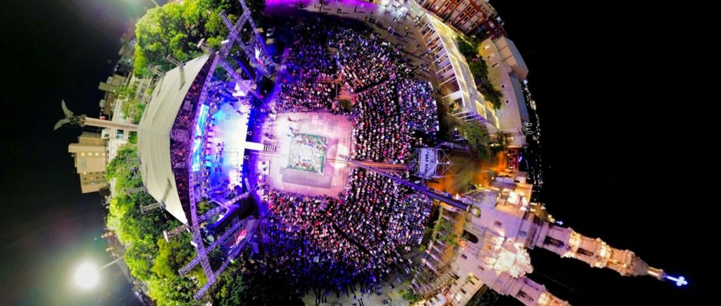 La Lucha Libre llenó de emoción la Exedra durante el Festival Cultural de la Ciudad