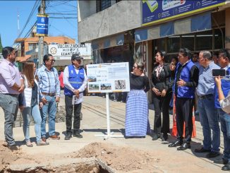 Supervisa Leo Montañez inicio de los trabajos del puente peatonal de la colonia España