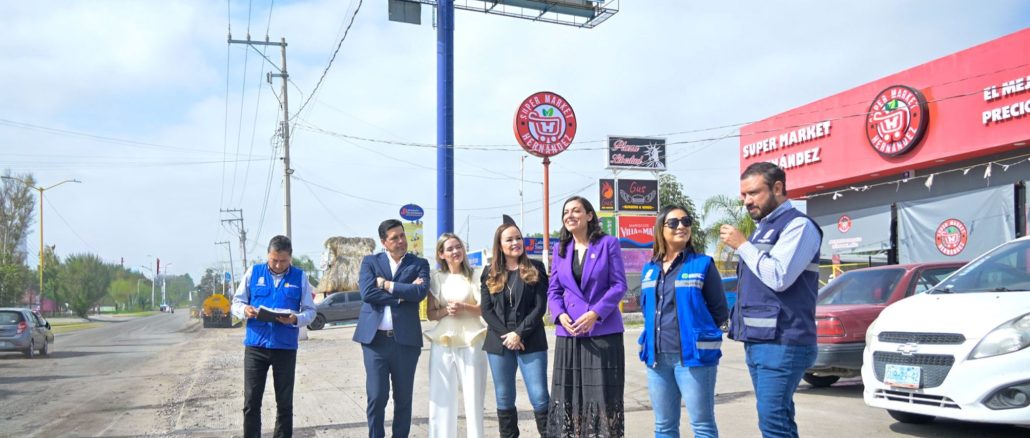 Avanza Municipio de Aguascalientes con la rehabilitación del Boulevard Juan Pablo II