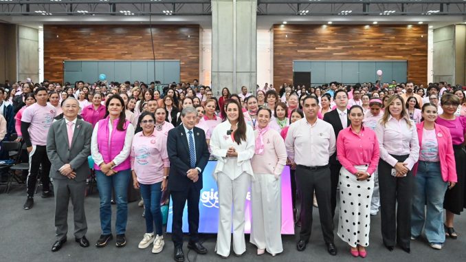 "No están solas": Tere Jiménez refrenda su apoyo a las Mujeres en la lucha contra el cáncer