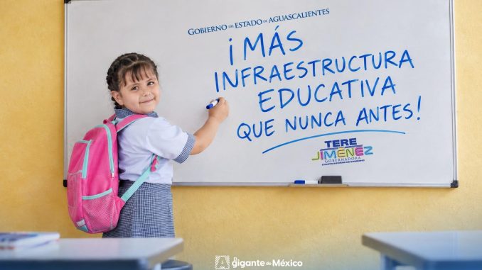 🏫📚 600 obras de infraestructura educativa en Aguascalientes