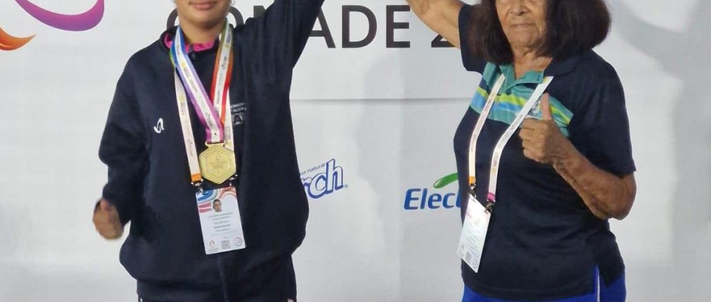 Allison Gutiérrez conquista el Oro en los 100 metros de la Paralimpiada Nacional