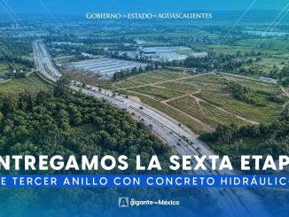 Entregamos la sexta etapa del Tercer Anillo con concreto hidráulico🚧🛣️