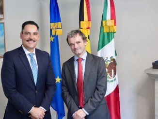 Toño Martín del Campo, fortalece vínculos con Bélgica