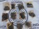 Policías del Mando Coordinado aseguran en Rincón de Romos 11 bolsas con hierba verde al parecer marihuana