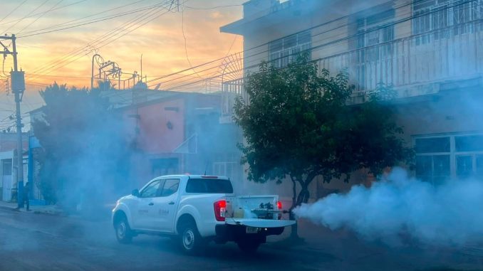 Refuerza Secretaría de Salud acciones preventivas contra el Dengue en Aguascalientes