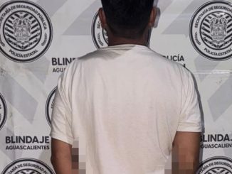 Policías Estatales detienen a sujeto en poder de hierba verde con las características propias de la marihuana