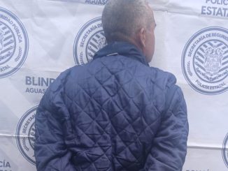 Policías del Mando Coordinado detienen a sujeto en el Municipio de San José de Gracia en poder de planta y envoltorios con hierba verde al parecer marihuana