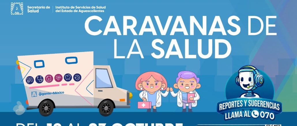 ¡Las Caravanas de la Salud llegan hasta tu comunidad! 🚑✨