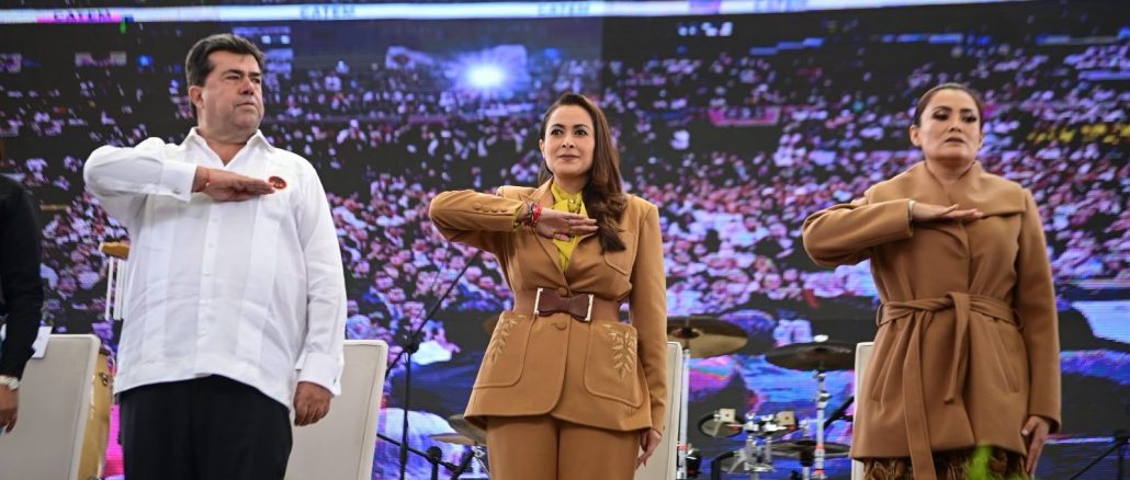 Tere Jiménez reafirma su compromiso con los trabajadores y el desarrollo económico de Aguascalientes