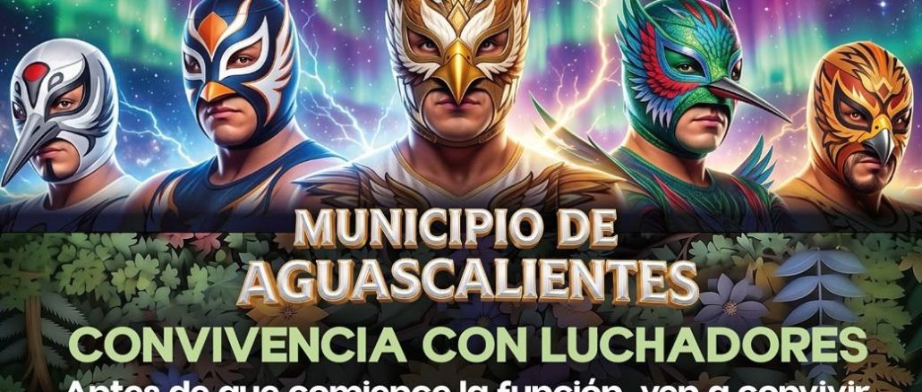 🤼‍♂️🔥 ¡La emoción de la lucha libre se apodera de Aguascalientes! 💥💪