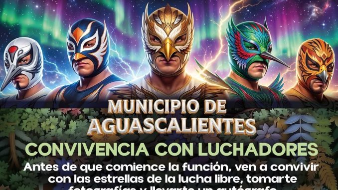🤼‍♂️🔥 ¡La emoción de la lucha libre se apodera de Aguascalientes! 💥💪
