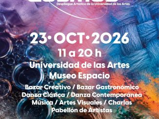 Despliegue artístico "COSMOS" de la Universidad de las Artes