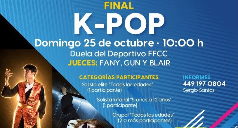 !Llega la gran final de K-pop de la Copa Aguascalientes 2026!