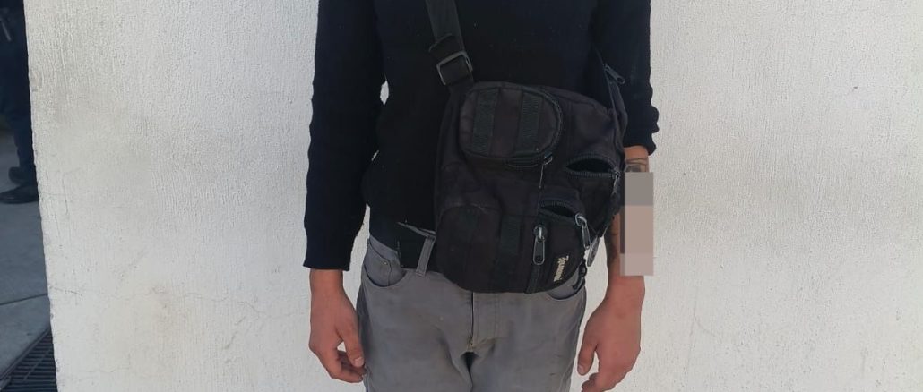 Policía Municipal detiene a hombre por amenazas en Vista Las Cumbres